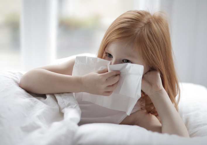 Little Girl with Asthma