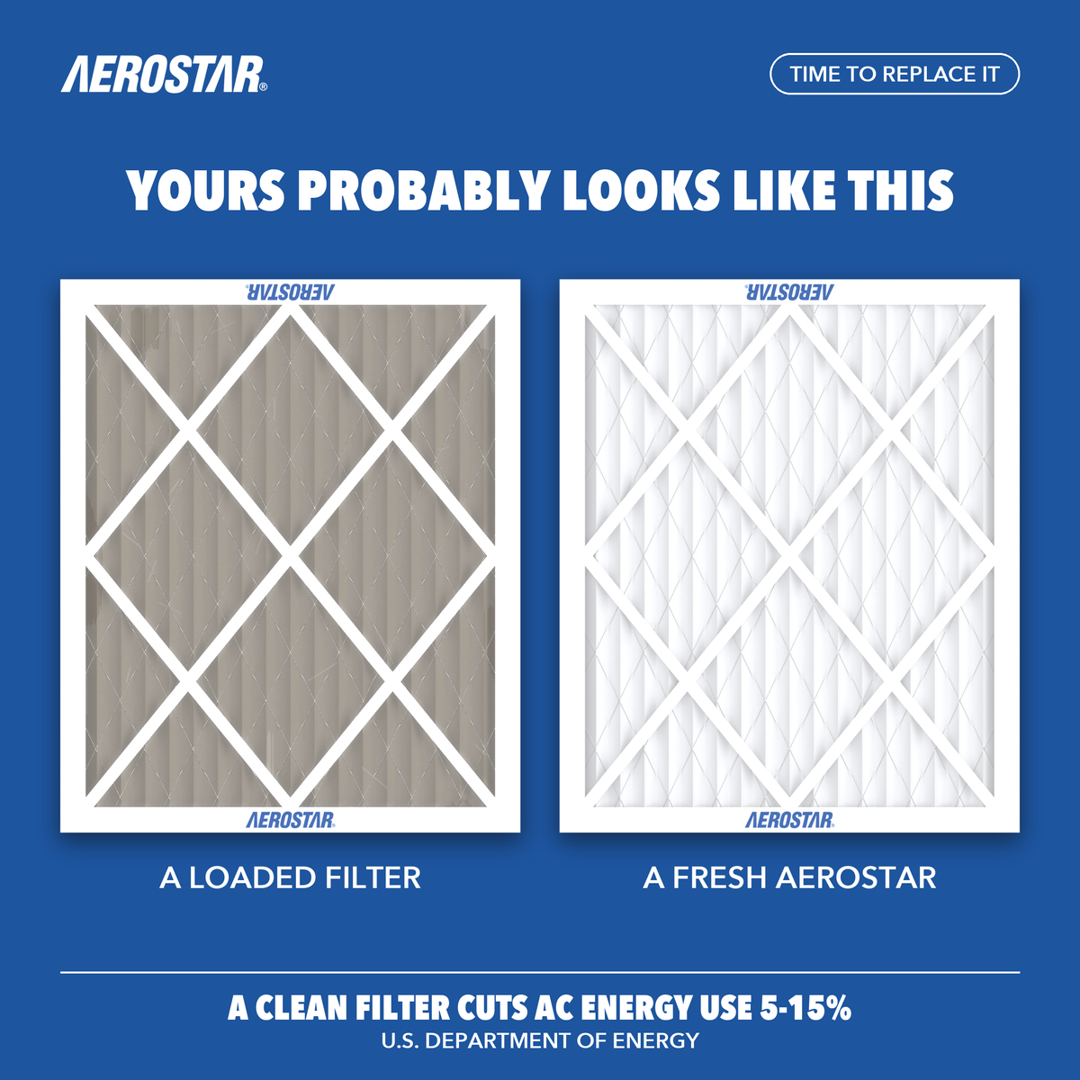 16x20x1 Aerostar Air Filter