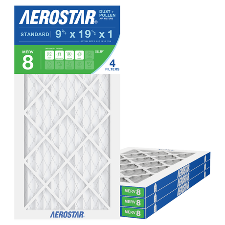 Aerostar 09Mx19Hx1 MERV 8 4 Pack