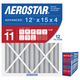 Aerostar 12Dx15x4 MERV 11 12 Pack