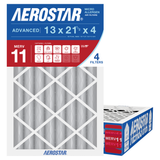 Aerostar 13x21Hx4 MERV 11 4 Pack
