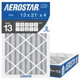 Aerostar 13x21Hx4 MERV 13 2 Pack