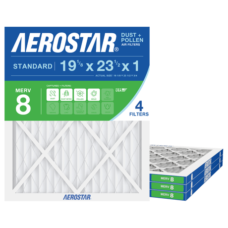 Aerostar 19Bx23Hx1 MERV 8 4 Pack