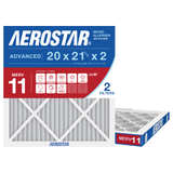 Aerostar 20x21Hx2 MERV 11 2 Pack