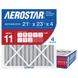 Aerostar 21Hx23Hx4 MERV 11 4 Pack