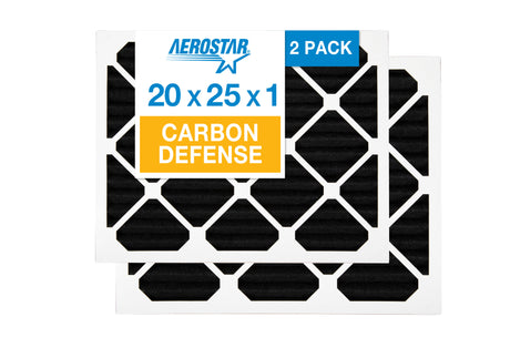 Aerostar 20x25x1 MERV 11 + Carbon Defense / 2